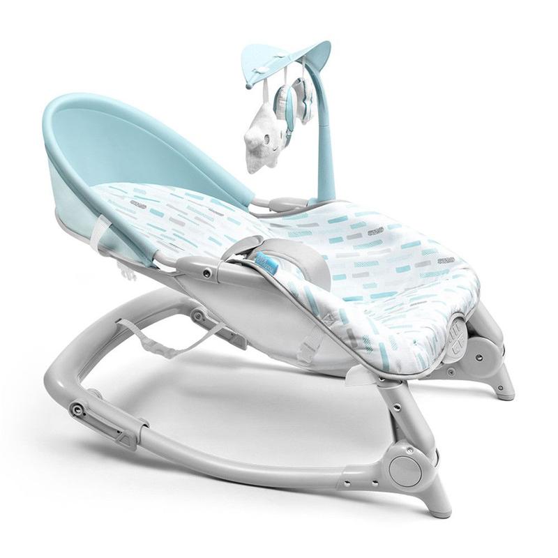 Cadeira de Descanso e Balanço Spice Dobrável 0-18kgs Azul